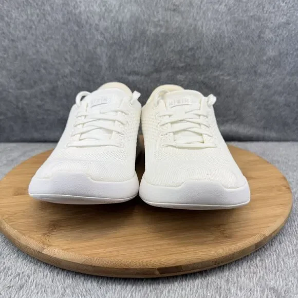 Women's White Sneakers - Picture 2 of 9